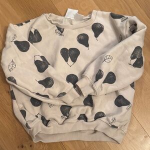 Pear Print Sweatshirt Zara 4-5